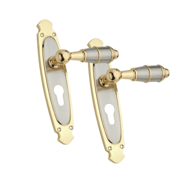 Bronze Finish Modern Brass Mortise Interior Door Handle